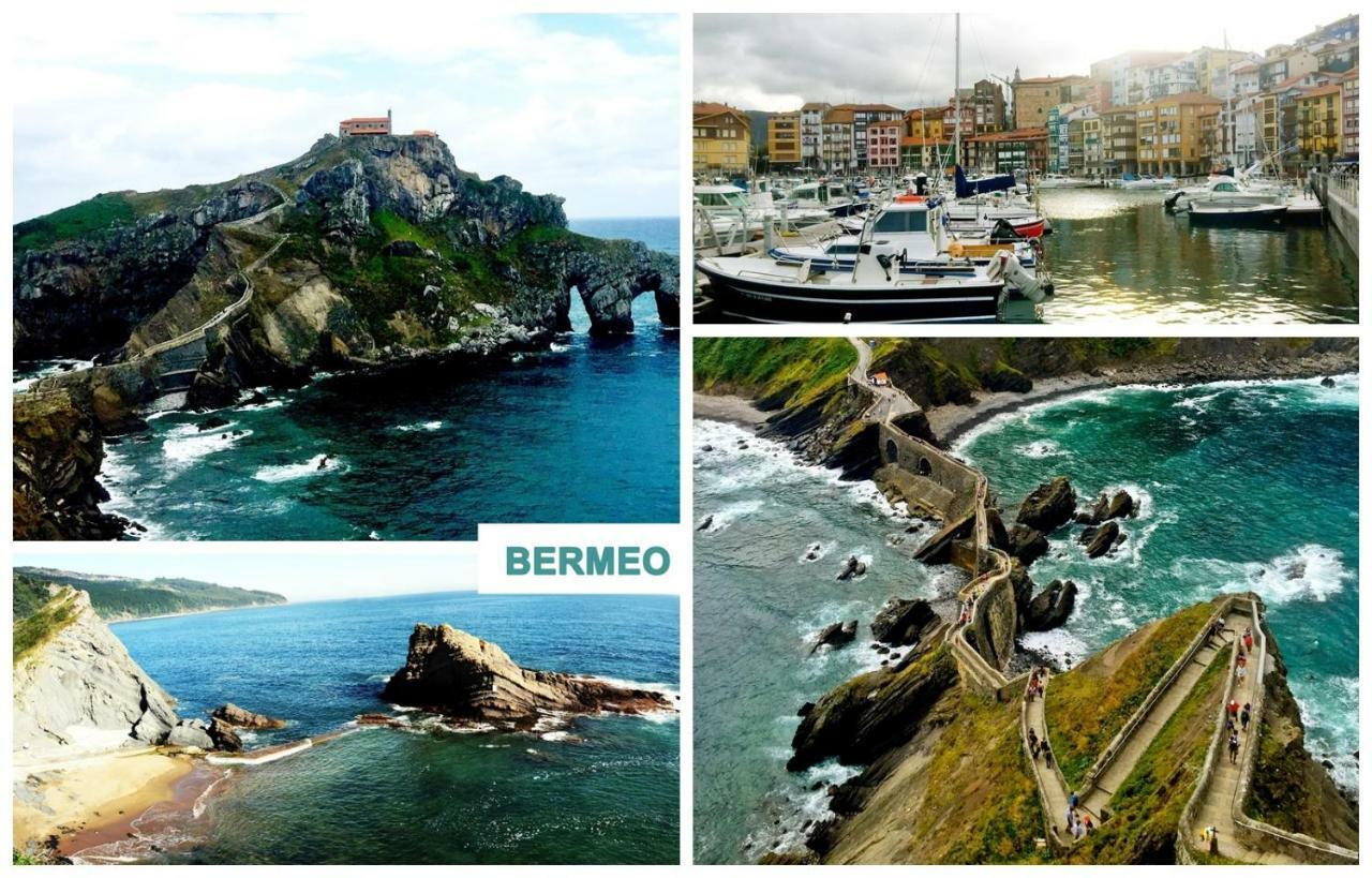 Bermeo Y Urdaibai - Parking-Ascensor - Wifi - Tranquilo Apartment Exterior photo